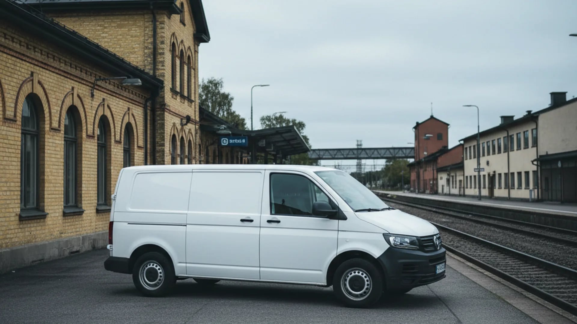 Begagnade transportbilar i Eslöv — lokal bild från Skåne